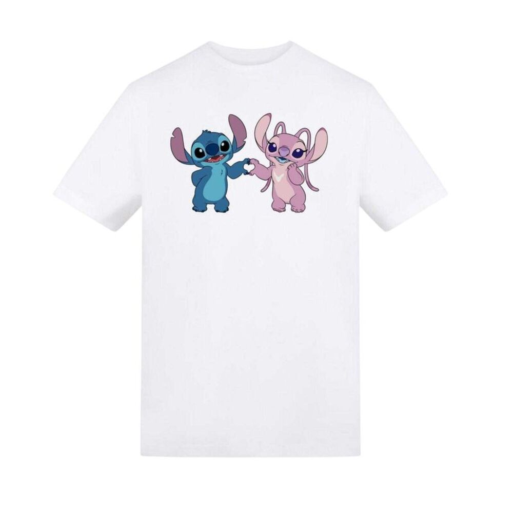 Lilo & Stitch Childrens/Kids Angel Heart T-Shirt / White